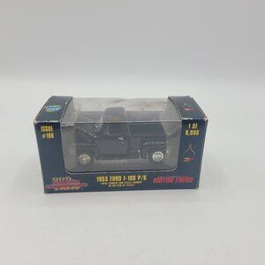 1998 Racing Champions Mint Black 1953 Ford F-100 P/U Issue #188 Diecast Truck